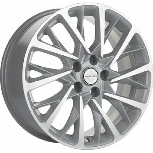 Khomen Wheels KHW1804 (Camry) 7.5x18/5x114.3 ET 45 Dia 60.1 F-Silver-FP