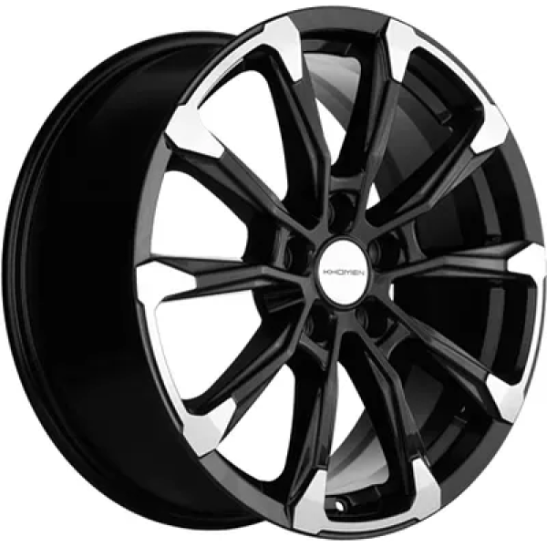 Khomen Wheels KHW1804 (Tugela/Jaguar F-Pace) 7.5x18/5x108 ET 46 Dia 63.4 Black-FP