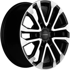 Khomen Wheels KHW1805 (Haval H9) 7.5x18/6x139.7 ET 42 Dia 75.1 Black-FP