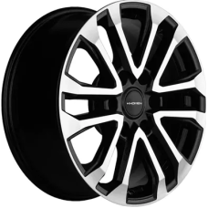 Khomen Wheels KHW1805 (LC Prado) 7.5x18/6x139.7 ET 25 Dia 106.1 Black-FP