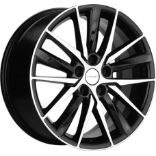 Khomen Wheels KHW1807 (Geely Coolray) 8x18/5x114.3 ET 53 Dia 54.1 Black-FP