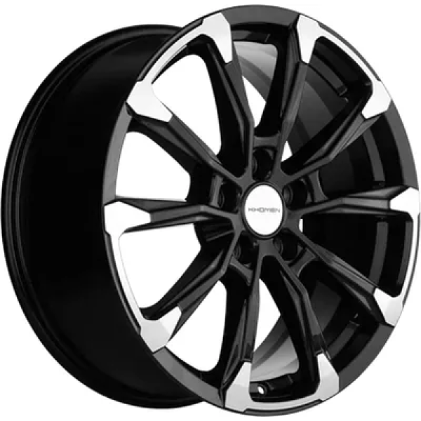 Khomen Wheels KHW1808 (K5/Santafe) 7.5x18/5x114.3 ET 50 Dia 67.1 Black-FP