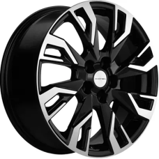 Khomen Wheels KHW1809 (Haval Dargo) 7x18/5x114.3 ET 40 Dia 66.5 Black-FP