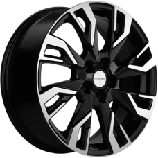 Khomen Wheels KHW1809 (Haval F7/F7x) 7x18/5x114.3 ET 40 Dia 64.1 Black-FP
