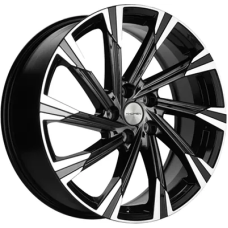 Khomen Wheels KHW1901 (Haval 7/7x) 7.5x19/5x114.3 ET 40 Dia 64.1 Black-FP