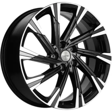 Khomen Wheels KHW1901 (Haval Dargo) 7.5x19/5x114.3 ET 40 Dia 66.6 Black-FP