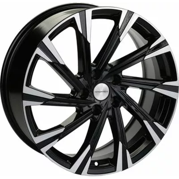 Khomen Wheels KHW1901 (Kodiaq) 7.5x19/5x112 ET 43 Dia 57.1 Black-FP