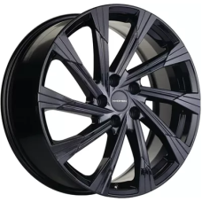 Khomen Wheels KHW1901 (Kodiaq/Tiguan) 7.5x19/5x112 ET 43 Dia 57.1 Black