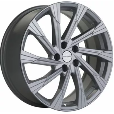 Khomen Wheels KHW1901 (NX) 7.5x19/5x114.3 ET 39 Dia 60.1 Brilliant Silver