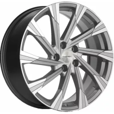 Khomen Wheels KHW1901 (NX) 7.5x19/5x114.3 ET 39 Dia 60.1 Brilliant Silver-FP