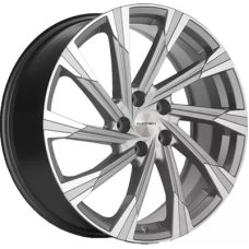 Khomen Wheels KHW1901 (Outlander) 7.5x19/5x114.3 ET 38 Dia 67.1 Brilliant Silver-FP