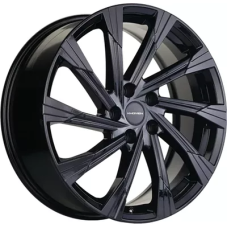 Khomen Wheels KHW1901 (Tugella) 7.5x19/5x108 ET 46 Dia 63.4 Black