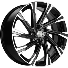 Khomen Wheels KHW1901 (Tugella) 7.5x19/5x108 ET 46 Dia 63.4 Black-FP