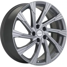 Khomen Wheels KHW1901 (Tugella) 7.5x19/5x108 ET 46 Dia 63.4 Brilliant Silver