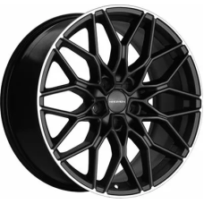 Khomen Wheels KHW1902 (3/4/5/6 Front) 8.5x19/5x112 ET 30 Dia 66.6 Black matt MR