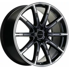 Khomen Wheels KHW1903 (A/C/E/S) 9.5x19/5x112 ET 25 Dia 66.6 Black-FP