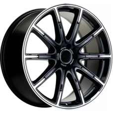 Khomen Wheels KHW1903 (MB A/C/E/S Class) 8.5x19/5x112 ET 38 Dia 66.6 Black-FP