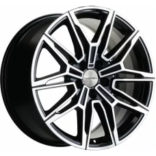 Khomen Wheels KHW1904 (C/E/S class) 9.5x19/5x112 ET 40 Dia 66.6 Black-FP