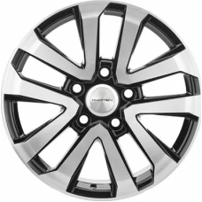 Khomen Wheels KHW2003 (LC200/LC100) 8.5x20/5x150 ET 45 Dia 110.1 Black-FP