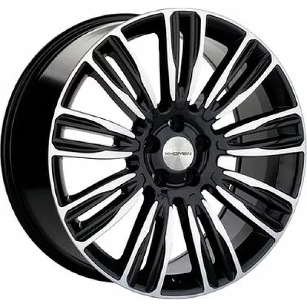 Khomen Wheels KHW2004 (Velar) 8.5x20/5x108 ET 45 Dia 63.4 Black-FP