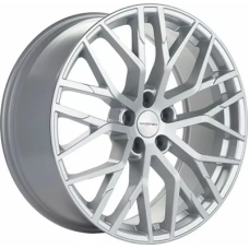 Khomen Wheels KHW2005 (Q8) 8.5x20/5x112 ET 20 Dia 66.5 Brilliant Silver-FP