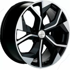 Khomen Wheels KHW2006 (RX) 8.5x20/5x114.3 ET 35 Dia 67.1 Black-FP