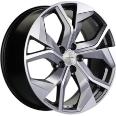 Khomen Wheels KHW2006 (RX) 8.5x20/5x114.3 ET 30 Dia 60.1 Dark Chrome-FP