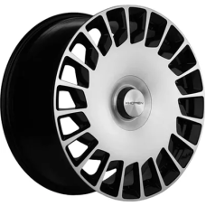 Khomen Wheels KHW2007 (Turbo I S-class) 9.5x20/5x112 ET 38 Dia 66.6 Black-FP