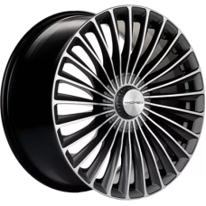 Khomen Wheels KHW2008 (S-class Rear) 9.5x20/5x112 ET 38 Dia 66.6 Gray-FP
