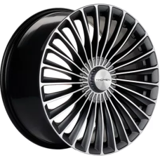 Khomen Wheels KHW2008 (S-class Rear) 9.5x20/5x112 ET 38 Dia 66.6 Gray-FP Matt