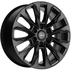 Khomen Wheels KHW2010 (LC 300) 8x20/6x139.7 ET 60 Dia 95.1 Black semi-matt