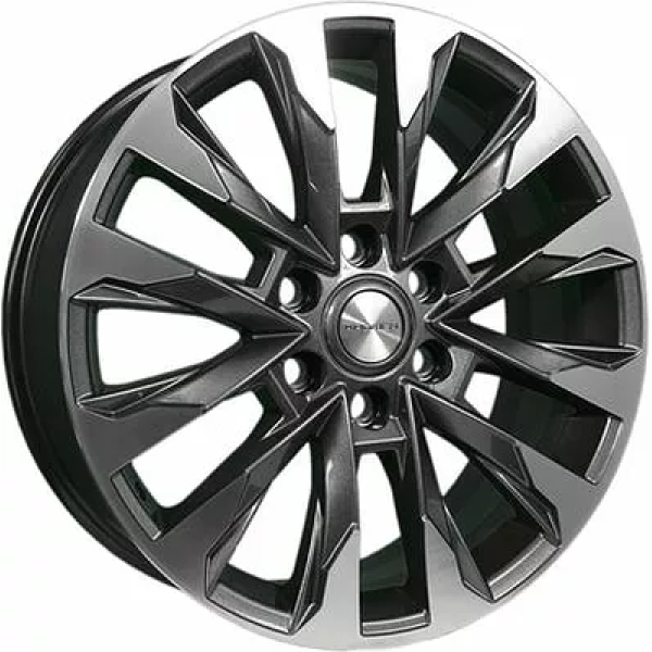 Khomen Wheels KHW2010 (LC 300) 8x20/6x139.7 ET 60 Dia 95.1 Gray-FP
