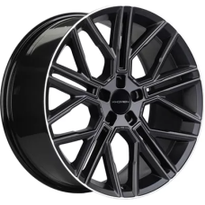 Khomen Wheels KHW2101 (Front) 9.5x21/5x112 ET 37 Dia 66.6 Black matt MR