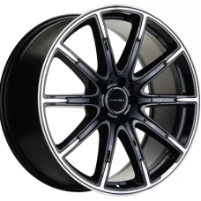 Khomen Wheels KHW2102 9.5x21/5x114.3 ET 40 Dia 64.1 Black-FP