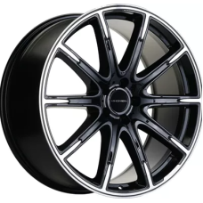 Khomen Wheels KHW2102 (GLS class) 10.5x21/5x112 ET 30 Dia 66.6 Black-FP