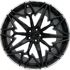 Khomen Wheels ZEUS 2202 (X5/X6/X7/Cullinan) 10x22/5x112 ET 30 Dia 66.6 Black matt MR