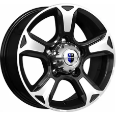 КиК Атлант 7x16/5x139.7 ET 35 Dia 98.5 алмаз черный