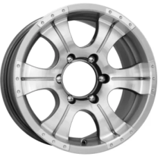 КиК Байконур 8x16/5x139.7 Dia 107.5 алмаз сильвер