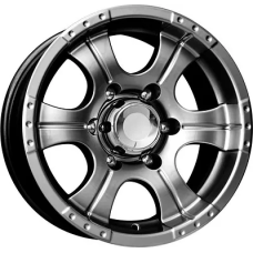 КиК Байконур 8x16/6x139.7 Dia 110.1 дарк платинум