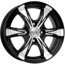 КиК Блейд 5.5x14/4x108 ET 18 Dia 65.1 алмаз черный
