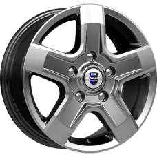 КиК Эллада 6.5x16/5x130 ET 50 Dia 89.1 дарк платинум