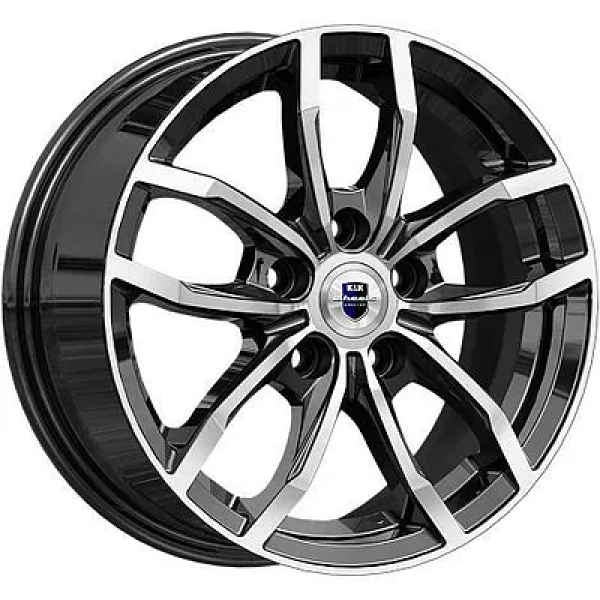КиК Фрост 6.5x15/5x114.3 ET 46 Dia 67.1 алмаз черный