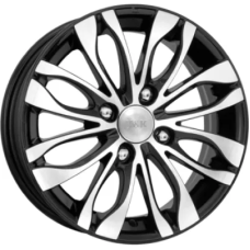 КиК Канзаши 5.5x14/4x98 ET 35 Dia 58.5 алмаз черный