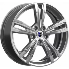 КиК Karrera Light 7x18/5x112 ET 43 Dia 57.1 Дарк платинум брайт