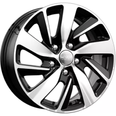 КиК КС741 Mitsubishi ASX КС741 6.5x16/5x114.3 ET 46 Dia 67.1 алмаз черный