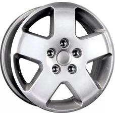 КиК КС294 (Ford) 6x15/5x108 ET 52.5 Dia 63.4 сильвер
