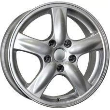 КиК КС307 (Honda) 6.5x16/5x114.3 ET 55 Dia 64.1 сильвер