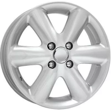 КиК КС427 (Nissan) 5.5x15/4x100 ET 45 Dia 60.1 сильвер