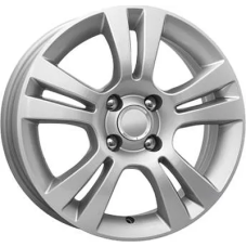 КиК КС445 ZV Logan II 6x15/4x100 ET 40 Dia 60.1 сильвер