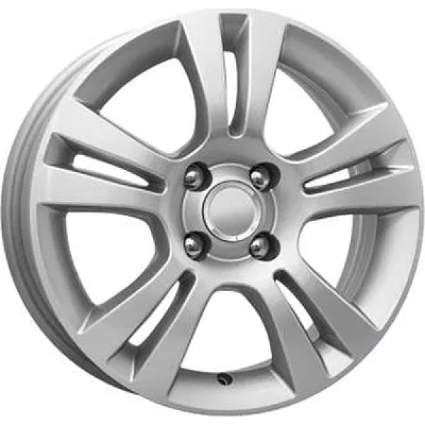 КиК КС445 ZV Solaris 6x15/4x100 ET 48 Dia 54.1 сильвер